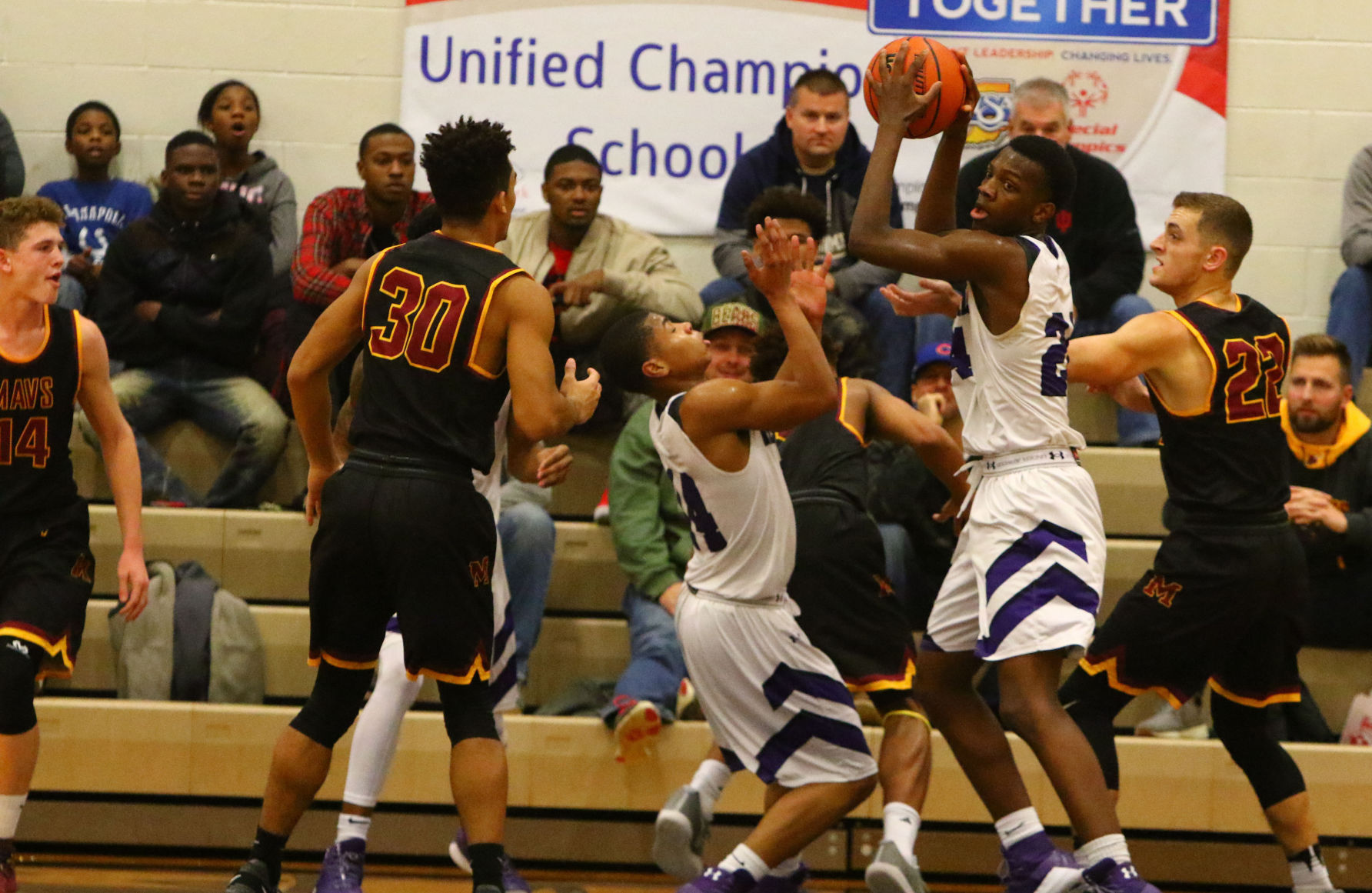 Gallery: McCutcheon at Merrillville boys basketball